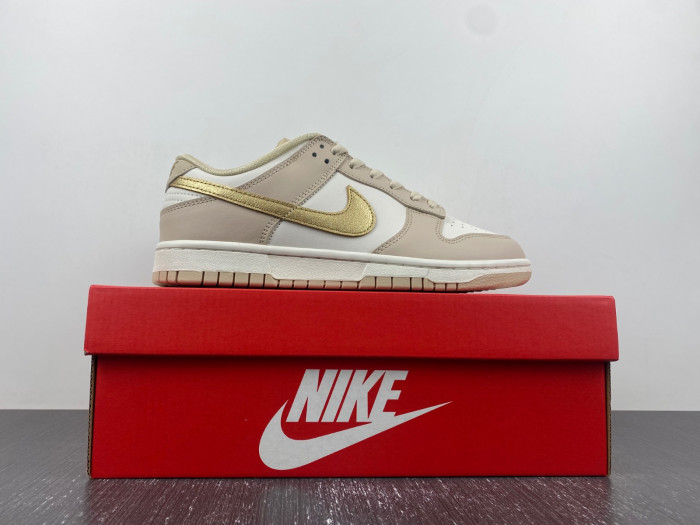 Nike Dunk Low Phantom Metallic Gold (Women