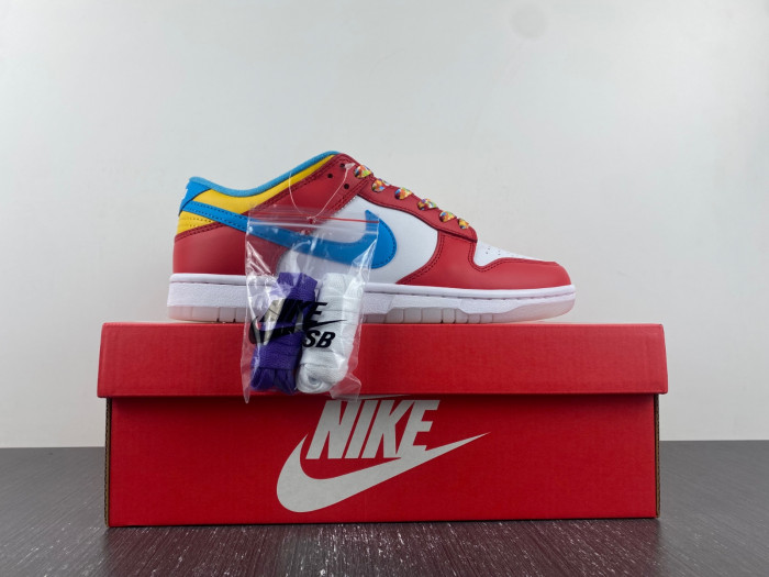 Nike Dunk Low QS LeBron James Fruity Pebbles DH8009-600