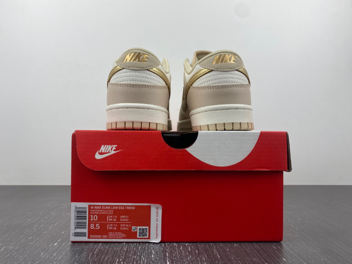 Nike Dunk Low Phantom Metallic Gold (Women
