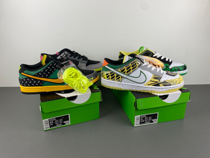 Nike Dunk Low What the Duck Home University of Oregon PE HV1454-001