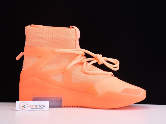 NIKE Air Fear Of God 1 Orange Pulse AR4237-800