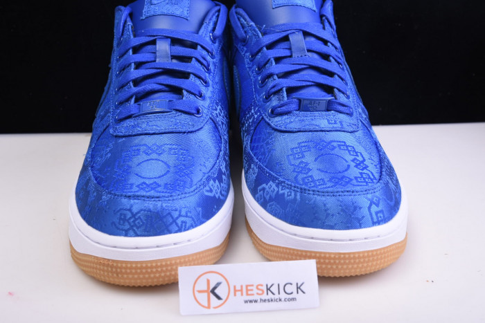 The Clot x Nike Air Force 1 Low in Game Royal CJ5290-400