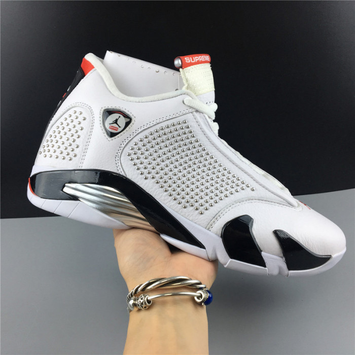 S*p*e x air jordan 14 retro sp white bv7630-106
