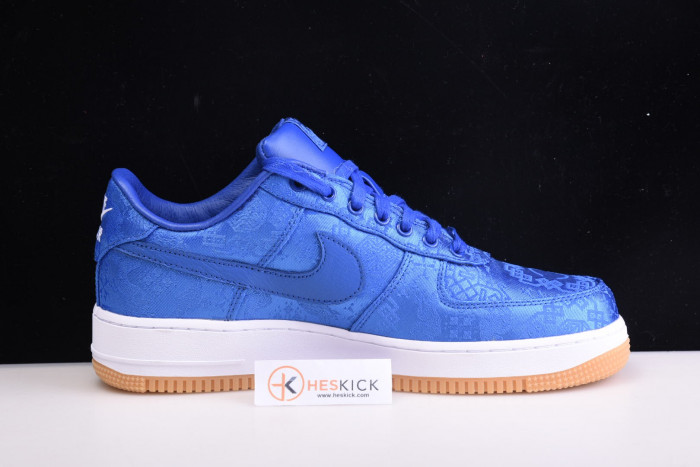 The Clot x Nike Air Force 1 Low in Game Royal CJ5290-400