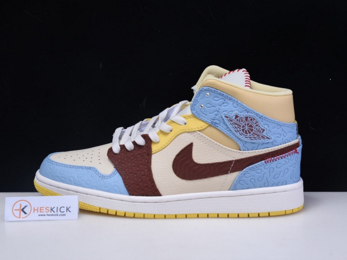 Maison Chateau Rouge x Air Jordan 1 High Mid Fearless CU2803-200
