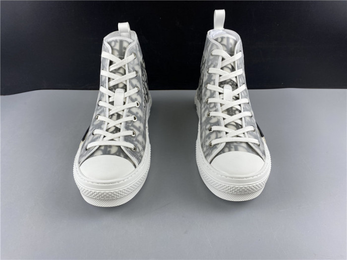 D10R B23 High Top Logo Oblique Sneakers