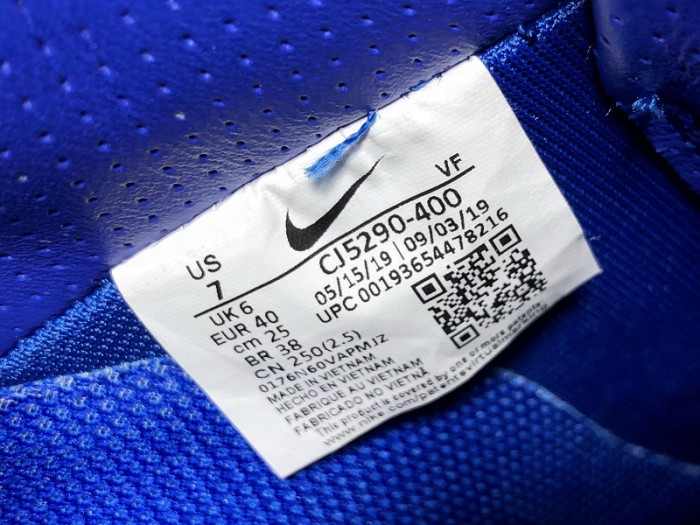 The Clot x Nike Air Force 1 Low in Game Royal CJ5290-400
