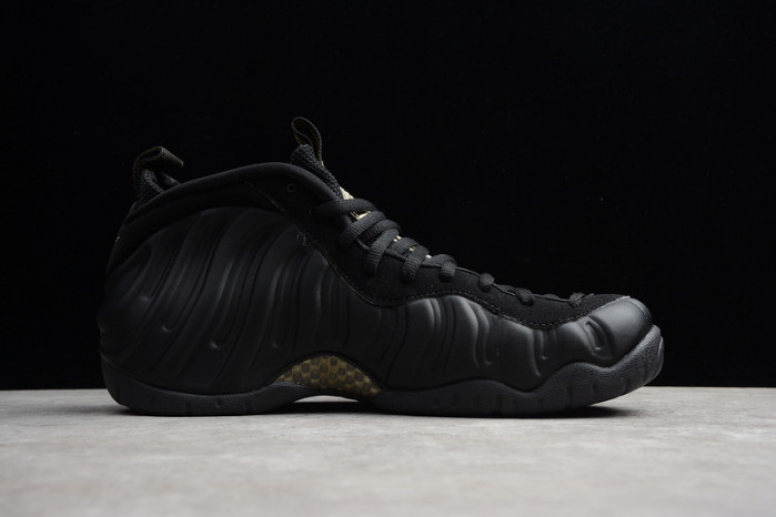 Air Foamposite Pro Black Metallic Gold 624041-009