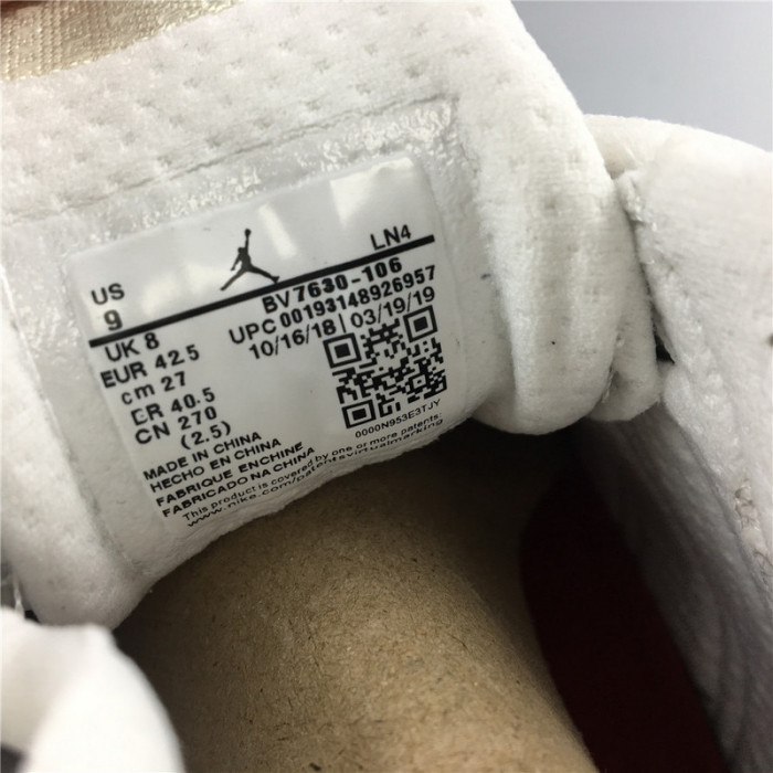 S*p*e x air jordan 14 retro sp white bv7630-106