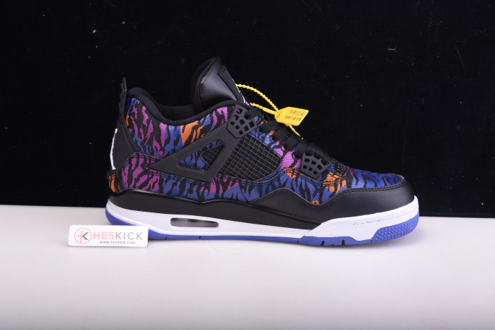 Air Jordan 4 GS Tiger Camo Rush Violet BQ9043-005