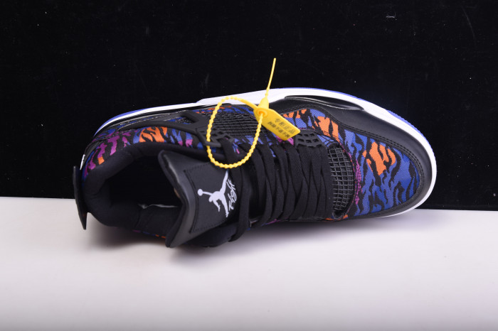 Air Jordan 4 GS Tiger Camo Rush Violet BQ9043-005