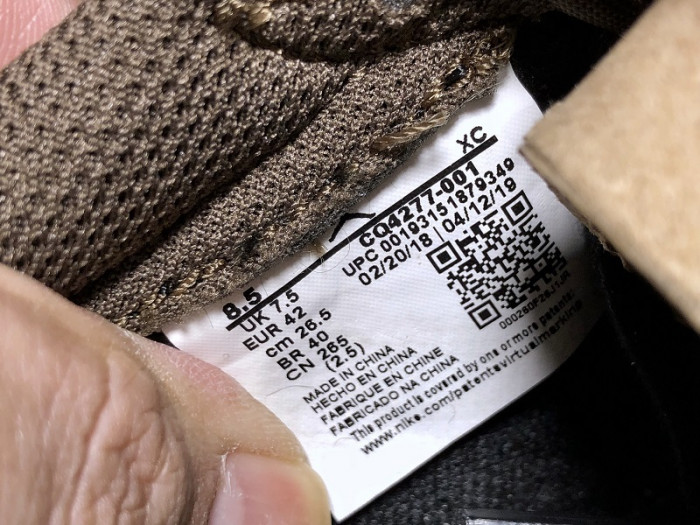 Air Jordan 1 Retro Low OG SP Travis Scott Mocha CQ4277-001
