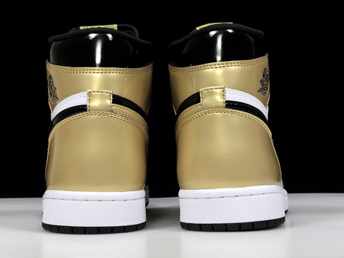 Jordan 1 Retro High NRG Patent Gold Toe 861428-007