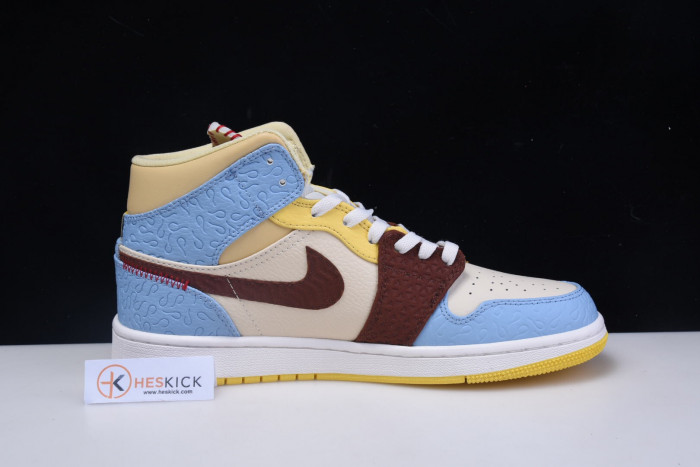 Maison Chateau Rouge x Air Jordan 1 High Mid Fearless CU2803-200