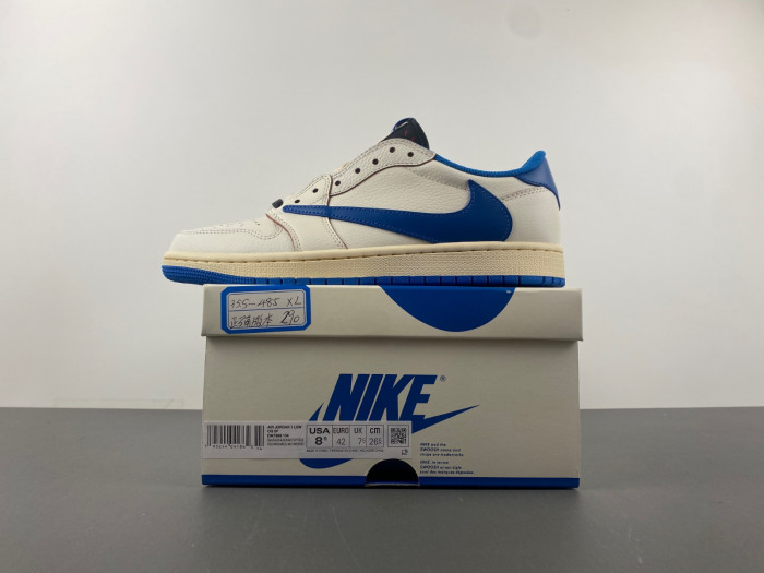 Travis Scott x Fragment x Air Jordan 1 Low OG DM7866-104