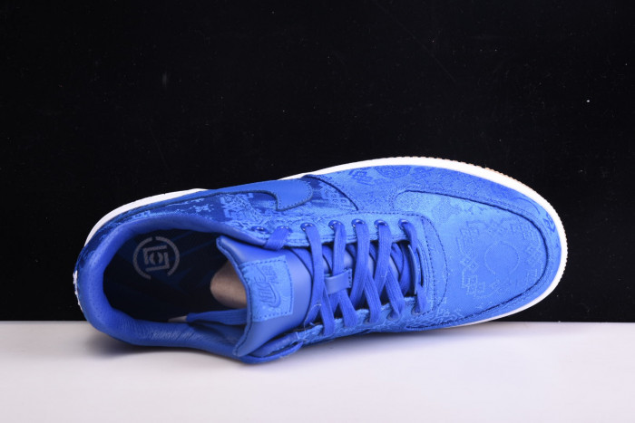 The Clot x Nike Air Force 1 Low in Game Royal CJ5290-400