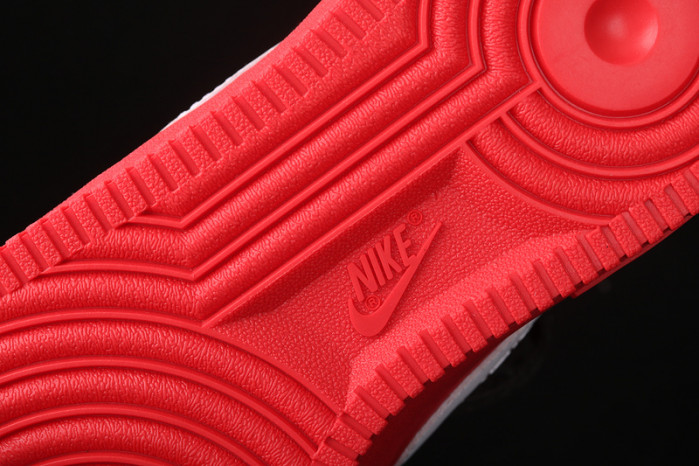 Air Force 1 Mid Utility University Red 804609-605