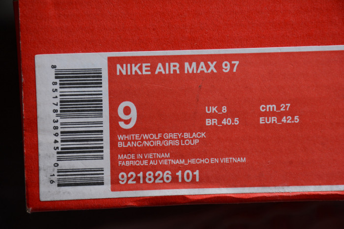 Air Max 97 Triple White Wolf Grey 921826-101