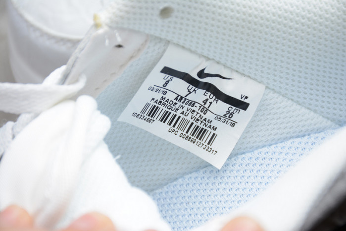 S*p*e x the n0*h f**e x nike air force 1 white/black ar3066-100