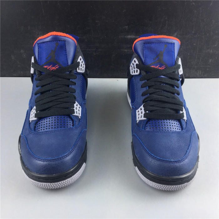 Air Jordan 4 WNTR Loyal Blue Habanero Red Black CQ9597-401