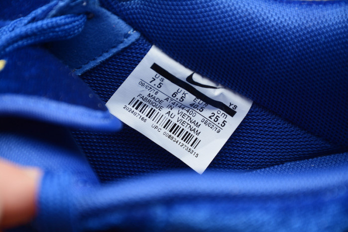 Air Force 1 Low Premium 3 Velour Blue Void AT4144-400