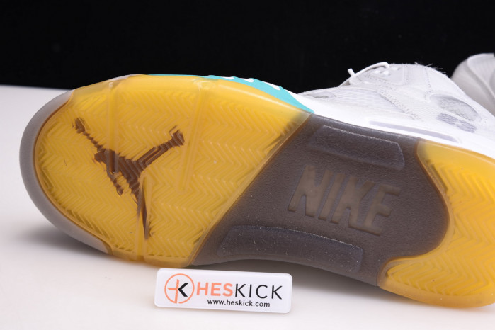 Air Jordan 5 OFW GREY GREEN CT8480-105