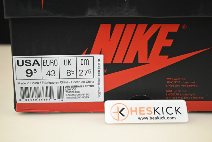 Air Jordan 1 Retro Low Shadow (2015) 705329-003