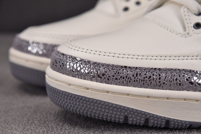 Air Jordan 3 Retro Sail Cement Grey (Women