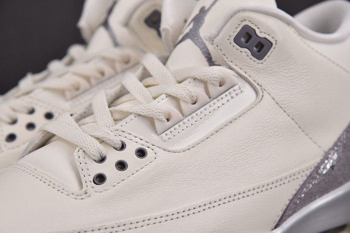 Air Jordan 3 Retro Sail Cement Grey (Women