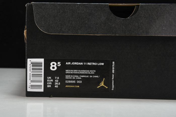 Air Jordan 11 Retro Low Cool Grey 528895-003
