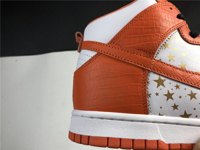 nike sb dunk high S*p*e orange 307385-181