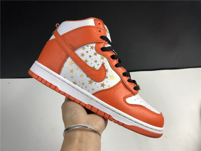 nike sb dunk high S*p*e orange 307385-181