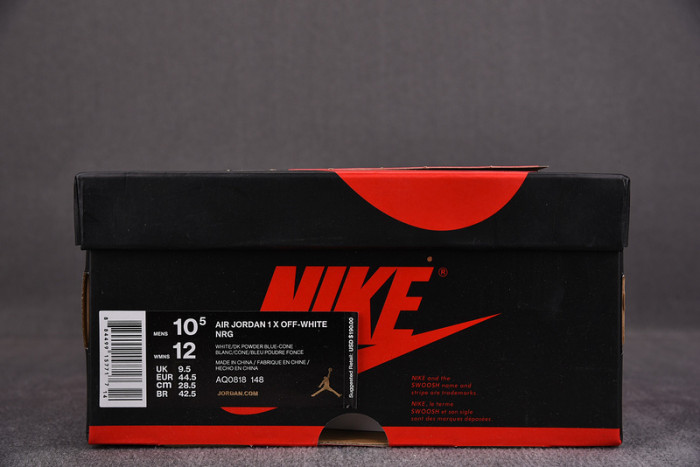 AIR Jordan 1 Retro High OFW University Blue AQ0818-148