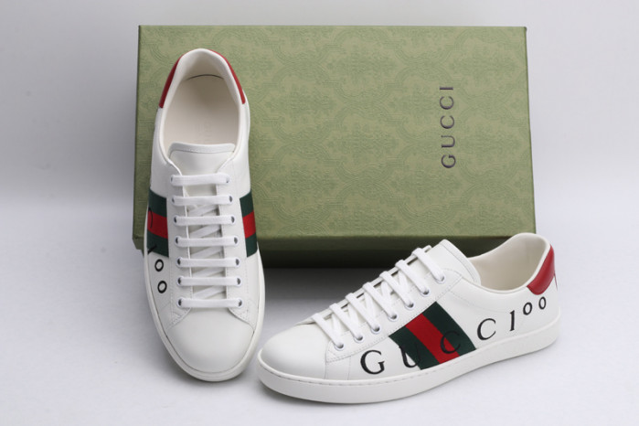 Gu66 Ace Embroidered Low-Top Sneaker