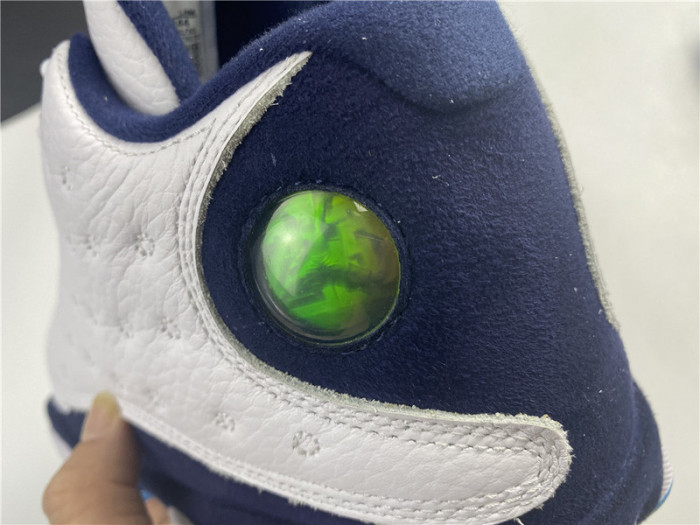 Air Jordan 13 Retro White Obsidian Powder Blue 414571-144