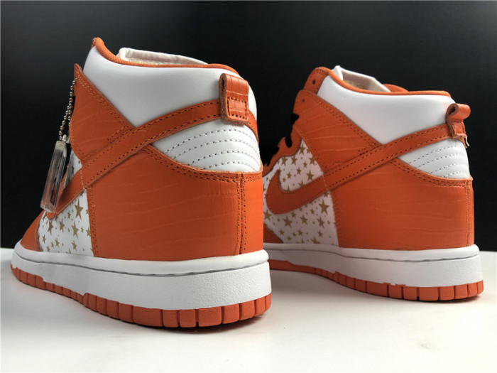 nike sb dunk high S*p*e orange 307385-181