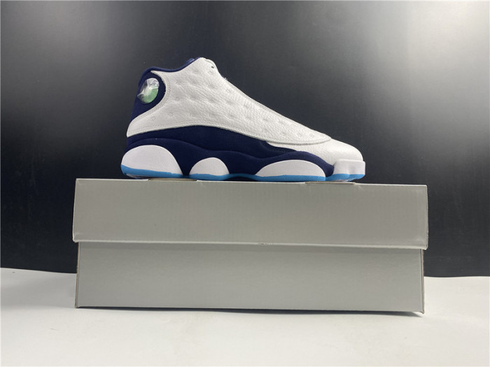 Air Jordan 13 Retro White Obsidian Powder Blue 414571-144