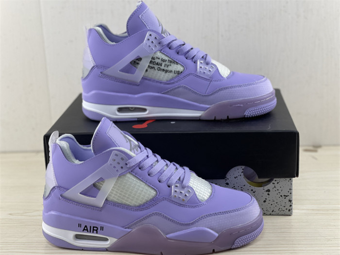 Air Jordan 4 purple