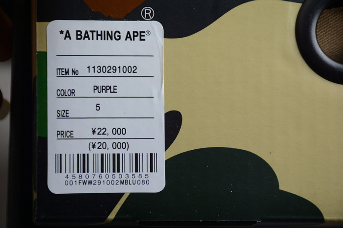 A BATHING APE BAPE SK8 STA