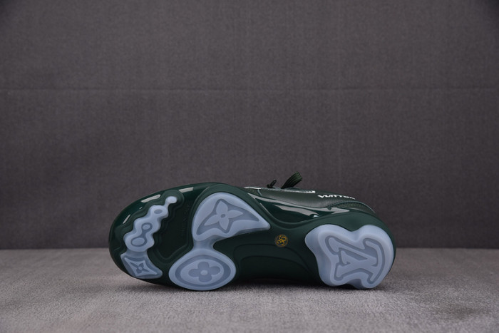 Lou1su1tt Footprint Soccer Green White