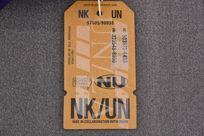 Nike Dunk Low Union Passport Pack Grey Purple DJ9649-500