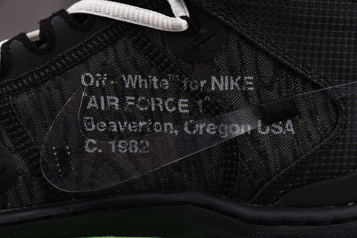 Nike Air Force 1 Mid OFW Black DO6290-001