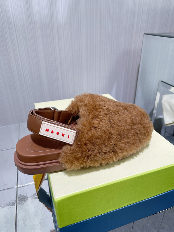 Marni Fur slides