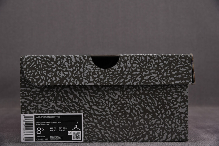 Air Jordan 3 Retro Cardinal Red CT8532-126