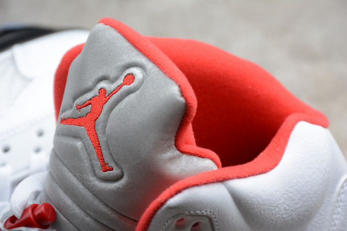 Air Jordan 5 Retro Fire Red Silver Tongue (2020) DA1911-102