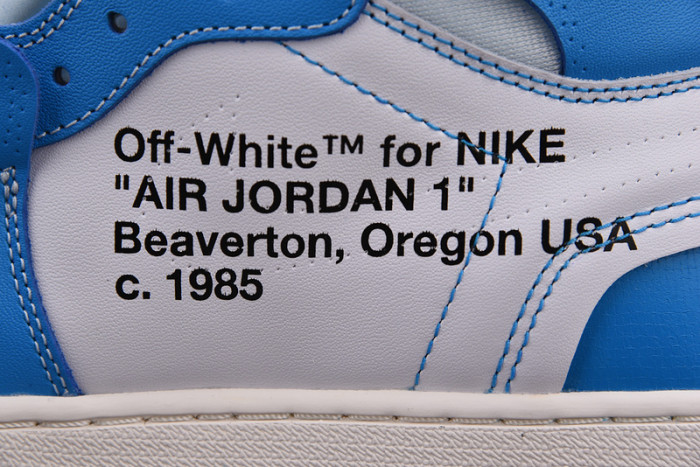AIR Jordan 1 Retro High OFW University Blue AQ0818-148