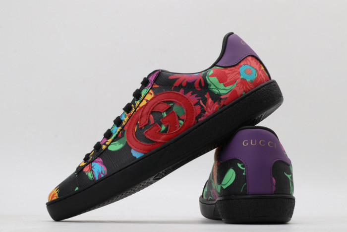 Gu66 Ace Embroidered Low-Top Sneaker