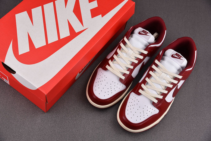 Nike Dunk Low PRM Vintage Team Red (Women