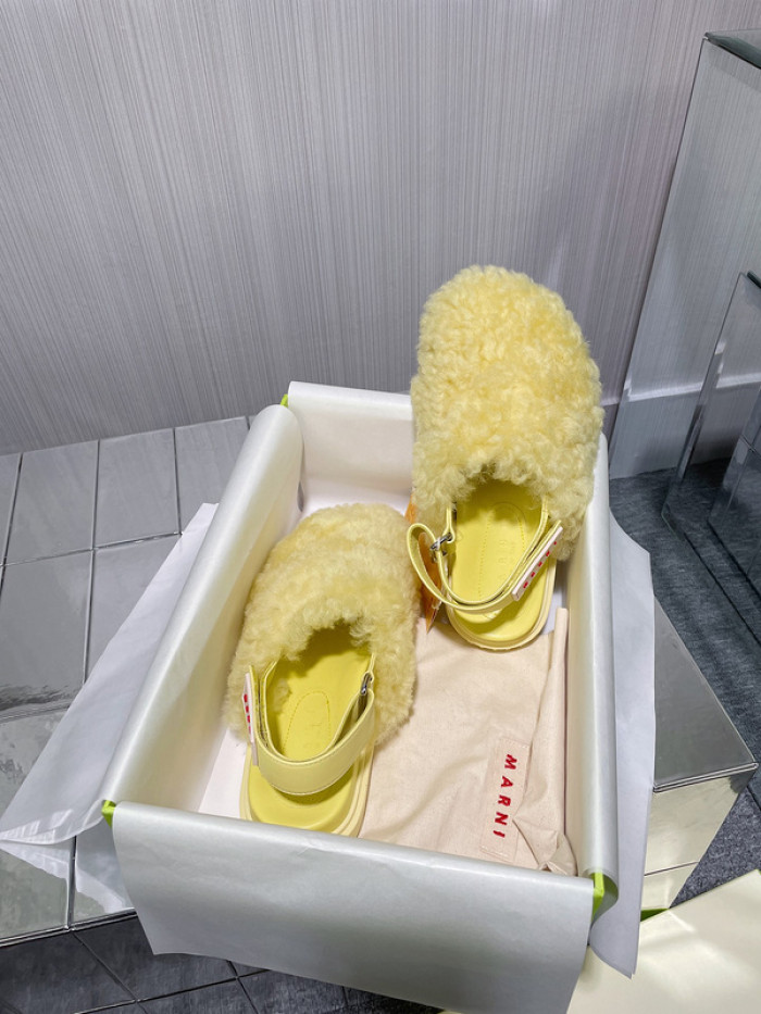 Marni Fur slides
