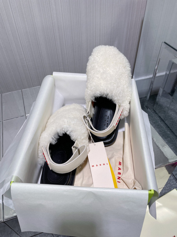 Marni Fur slides